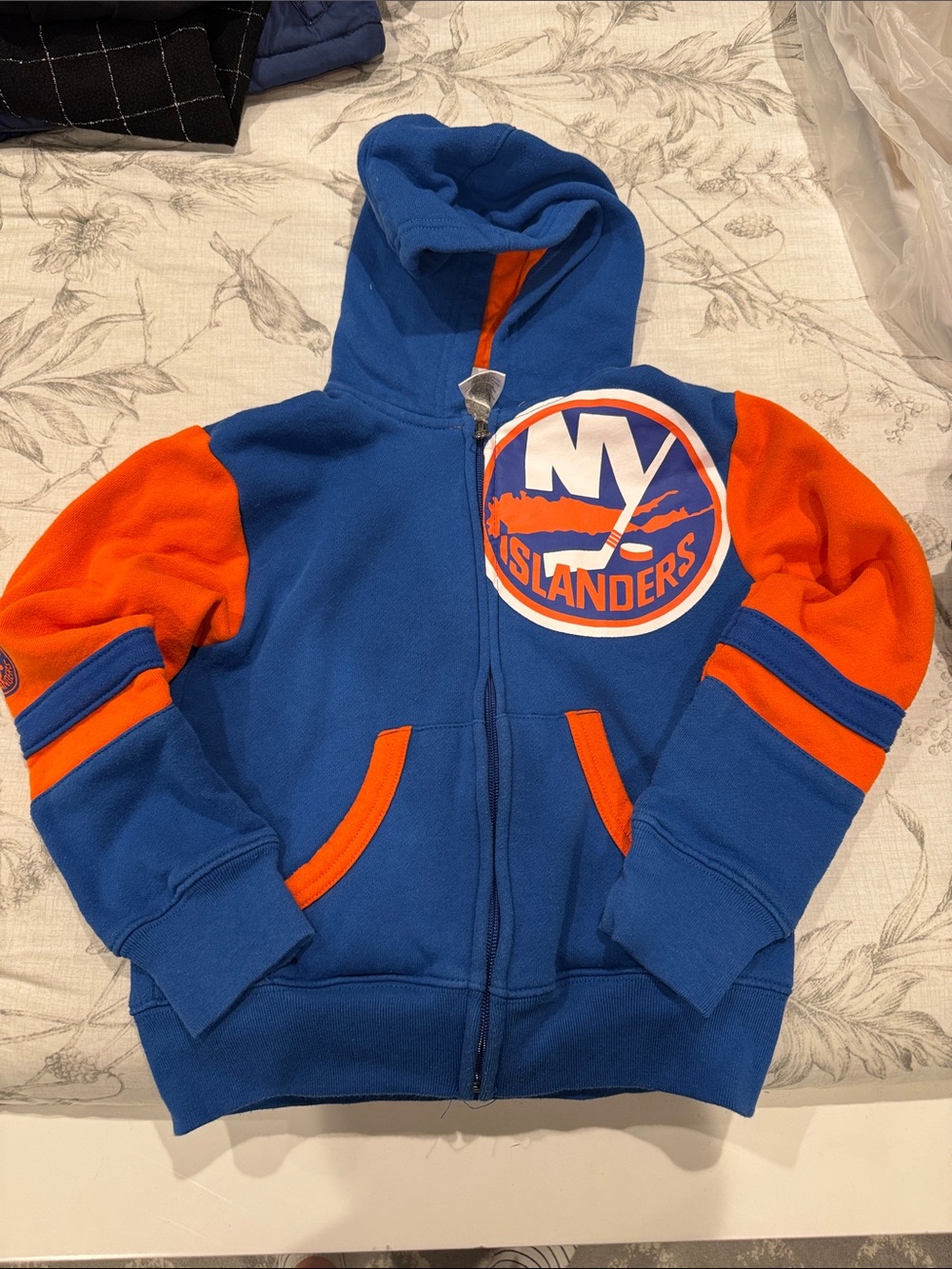 NY Islanders kids zip up